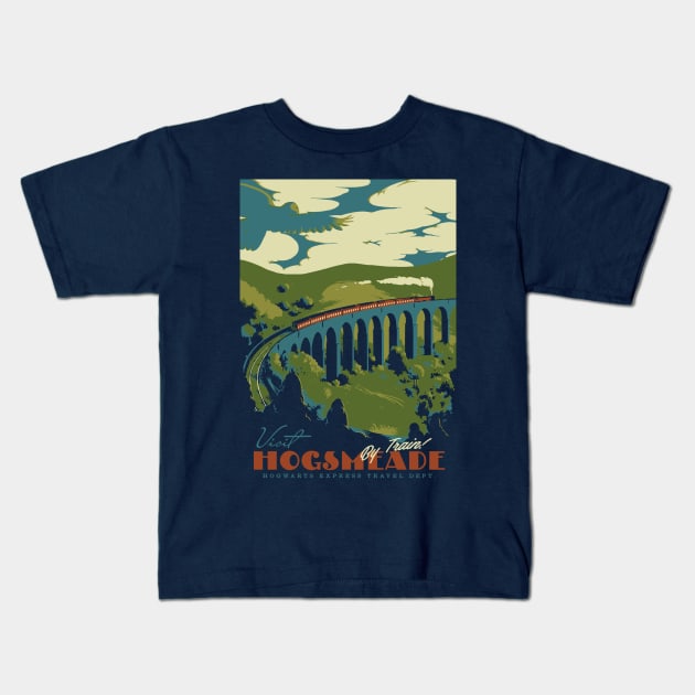 Visit Hogsmead Kids T-Shirt by mathiole